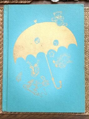 Vintage 1963 The Night It Rained Toys-First Edition Hardcover- Dorothy Stephenso